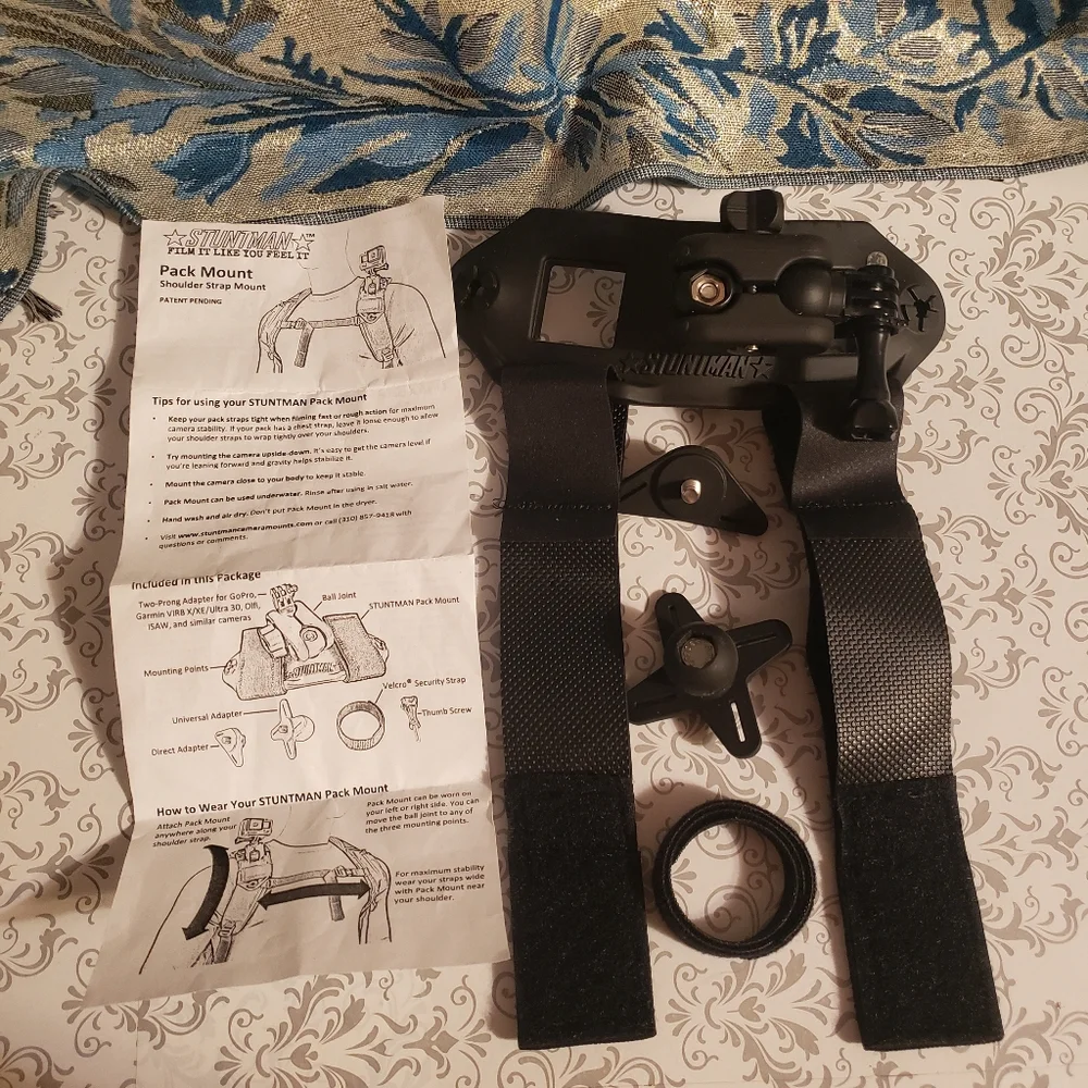 GoPro Stuntman Pack Mount Harness High Stability GOPRO NOT INCLUDED!